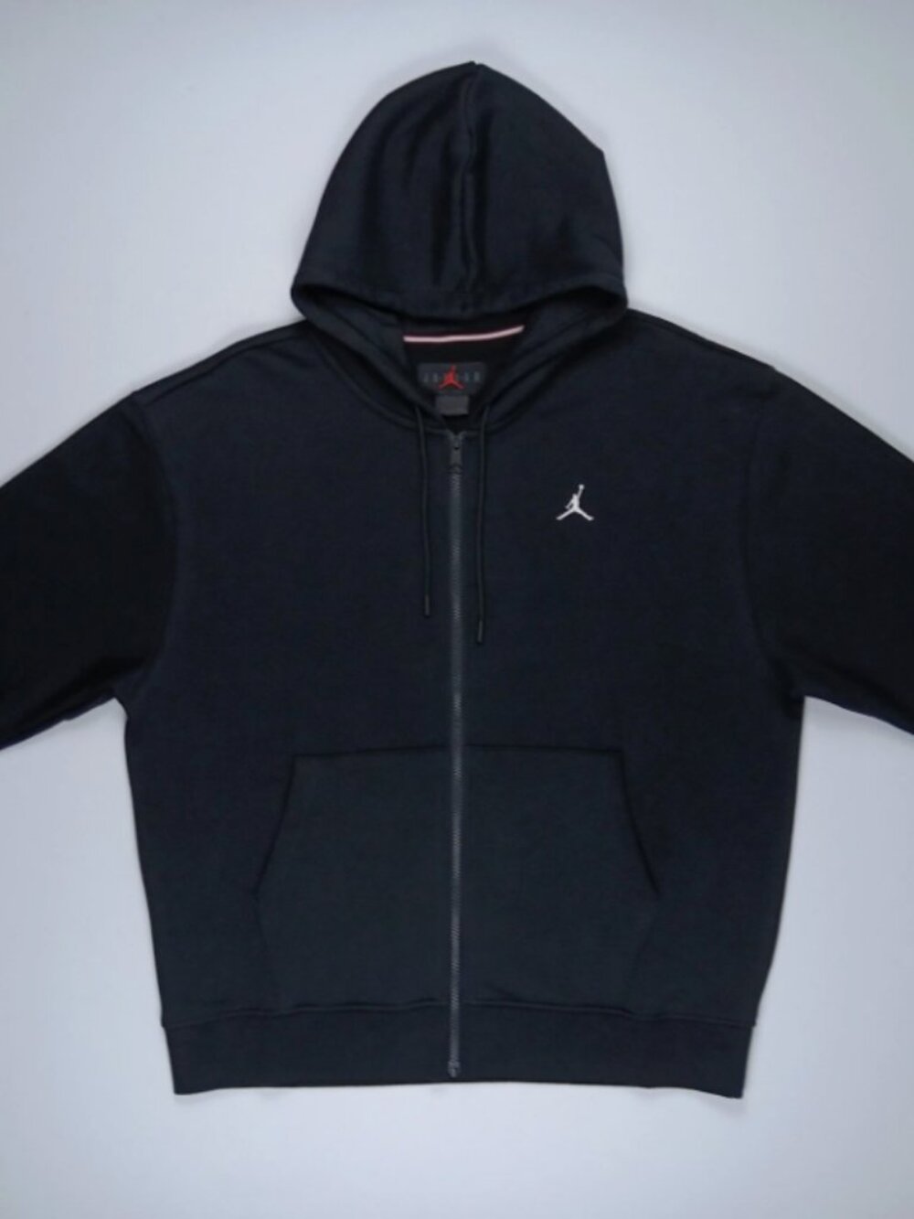 Nike Men's Jordan Brooklyn Fleece Full-Zip Hoodie Black New Size XL
